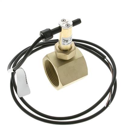 G1 1/2'' messing inline peddel-stromingsschakelaar 34.8-64.2 l/min 25 bar