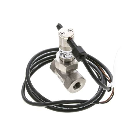 G1/4'' RVS inline peddel-stromingsschakelaar 2.3-4.7 l/min 250 bar
