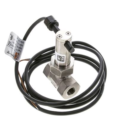 G1/4'' RVS inline peddel-stromingsschakelaar 2.3-4.7 l/min 250 bar