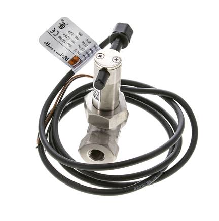 G1/4'' RVS inline peddel-stromingsschakelaar 2.3-4.7 l/min 250 bar