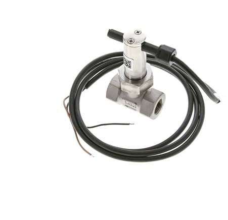 G3/8'' RVS inline peddel-stromingsschakelaar 2.8-6 l/min 250 bar