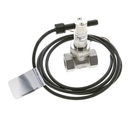 G3/8'' RVS inline peddel-stromingsschakelaar 2.8-6 l/min 250 bar
