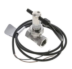 G1/2'' RVS inline peddel-stromingsschakelaar 2.5-6.4 l/min 250 bar