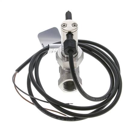 G1/2'' RVS inline peddel-stromingsschakelaar 2.5-6.4 l/min 250 bar