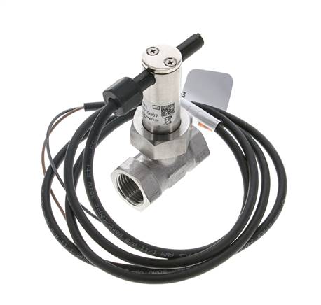 G1/2'' RVS inline peddel-stromingsschakelaar 2.5-6.4 l/min 250 bar