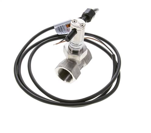 G3/4'' RVS inline peddel-stromingsschakelaar 7.7-13.4 l/min 250 bar
