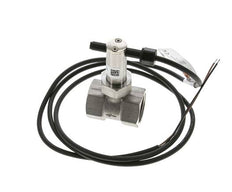 G1'' RVS inline peddel-stromingsschakelaar 7.4-18.2 l/min 250 bar