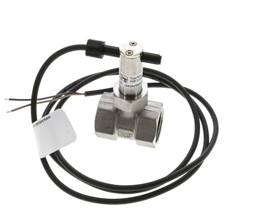 G1'' RVS inline peddel-stromingsschakelaar 7.4-18.2 l/min 250 bar
