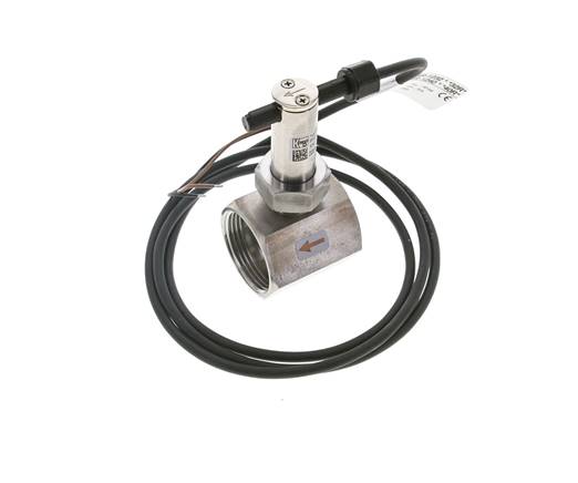 G1 1/4'' RVS inline peddel-stromingsschakelaar 22-38.6 l/min 40 bar