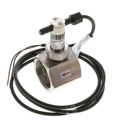 G1 1/2'' RVS inline peddel-stromingsschakelaar 34.8-64.2 l/min 40 bar