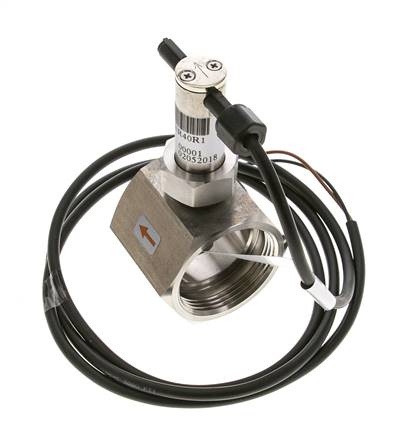 G1 1/2'' RVS inline peddel-stromingsschakelaar 34.8-64.2 l/min 40 bar