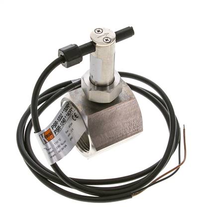 G1 1/2'' RVS inline peddel-stromingsschakelaar 34.8-64.2 l/min 40 bar