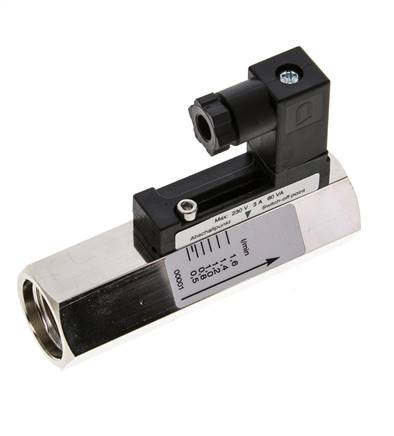G1/2'' messing zweeflichaam-stromingsschakelaar olie 0.5-1.6 l/min 300 bar