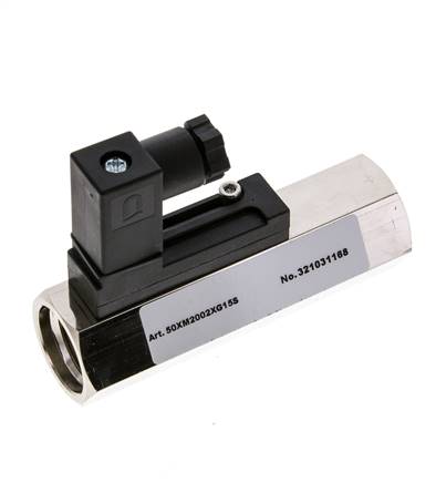 G1/2'' messing zweeflichaam-stromingsschakelaar olie 0.5-1.6 l/min 300 bar