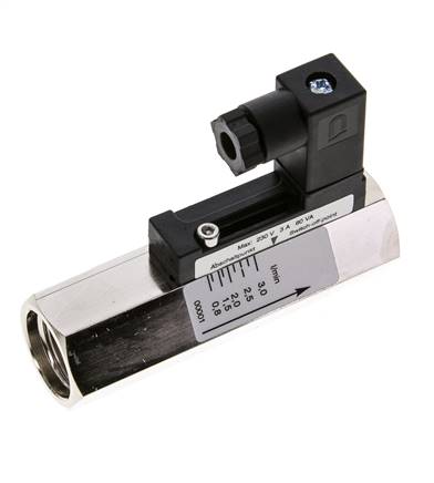 G1/2'' messing zweeflichaam-stromingsschakelaar olie 0.8-3 l/min 300 bar