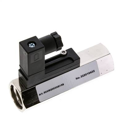 G1/2'' messing zweeflichaam-stromingsschakelaar olie 0.8-3 l/min 300 bar