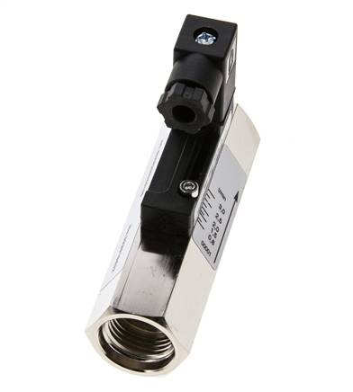 G1/2'' messing zweeflichaam-stromingsschakelaar olie 0.8-3 l/min 300 bar