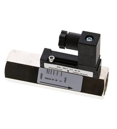 G1/2'' messing zweeflichaam-stromingsschakelaar olie 2-7 l/min 300 bar