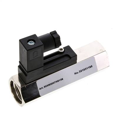 G1/2'' messing zweeflichaam-stromingsschakelaar olie 2-7 l/min 300 bar