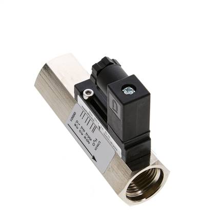 G1/2'' messing zweeflichaam-stromingsschakelaar water 0.8-3.2 l/min 300 bar
