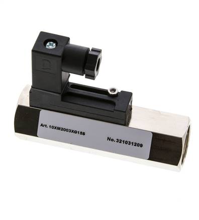 G1/2'' messing zweeflichaam-stromingsschakelaar water 0.8-3.2 l/min 300 bar