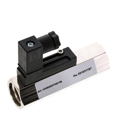 G1/2'' messing zweeflichaam-stromingsschakelaar water 2-7 l/min 300 bar