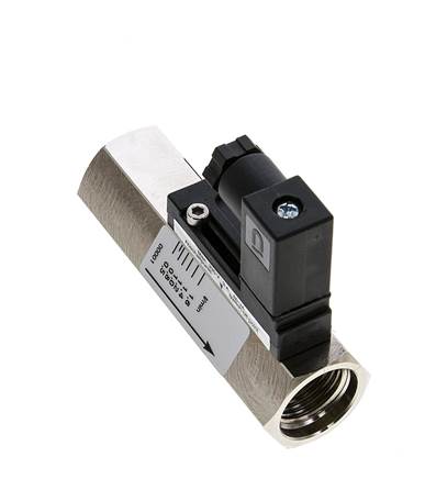 G1/2'' RVS zweeflichaam-stromingsschakelaar olie 0.5-1.6 l/min 350 bar