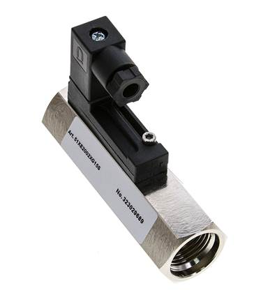 G1/2'' RVS zweeflichaam-stromingsschakelaar olie 0.5-1.6 l/min 350 bar