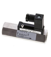 G1/2'' RVS zweeflichaam-stromingsschakelaar olie 0.8-3 l/min 350 bar