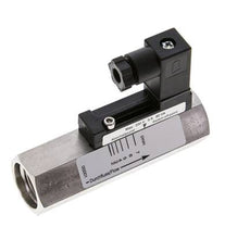 G1/2'' RVS zweeflichaam-stromingsschakelaar olie 2-7 l/min 350 bar