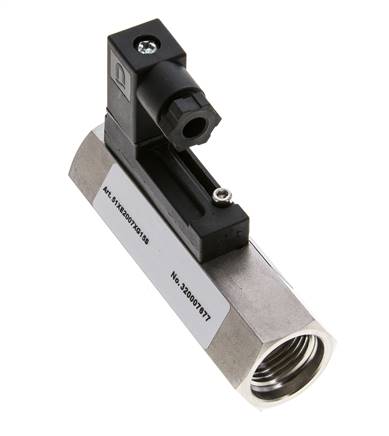 G1/2'' RVS zweeflichaam-stromingsschakelaar olie 2-7 l/min 350 bar