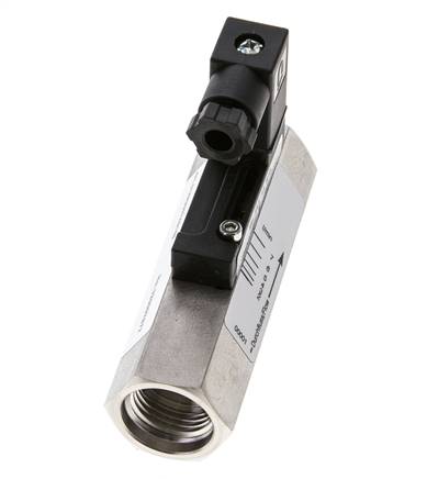 G1/2'' RVS zweeflichaam-stromingsschakelaar olie 2-7 l/min 350 bar