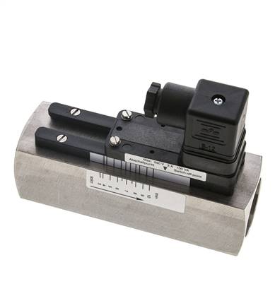 G1'' RVS zweeflichaam-stromingsschakelaar olie 3-10 l/min 300 bar