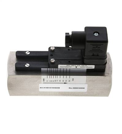 G1'' RVS zweeflichaam-stromingsschakelaar olie 5-15 l/min 300 bar