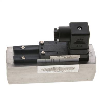 G1'' RVS zweeflichaam-stromingsschakelaar olie 30-90 l/min 300 bar