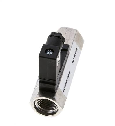 G1/2'' RVS zweeflichaam-stromingsschakelaar water 0.4-1.8 l/min 350 bar