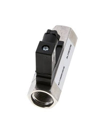 G1/2'' RVS zweeflichaam-stromingsschakelaar water 0.4-1.8 l/min 350 bar