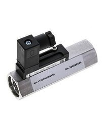G1/2'' RVS zweeflichaam-stromingsschakelaar water 2-7 l/min 350 bar