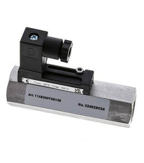 G1/2'' RVS zweeflichaam-stromingsschakelaar water 2-7 l/min 350 bar