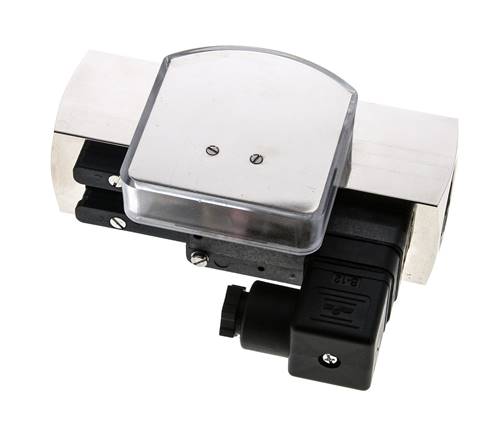 G1'' messing zweeflichaamflowmeter en -stromingsschakelaar olie 0.1-0.8 l/min