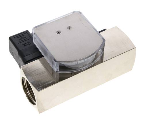 G1'' messing zweeflichaamflowmeter en -stromingsschakelaar olie 0.5-1.5 l/min