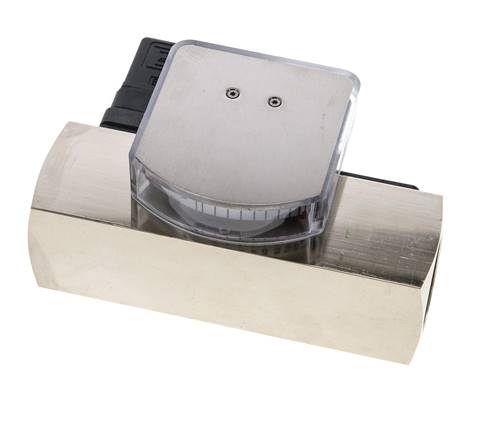 G1'' messing zweeflichaamflowmeter en -stromingsschakelaar olie 0.5-1.5 l/min
