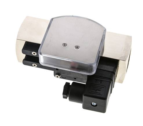 G1'' messing zweeflichaamflowmeter en -stromingsschakelaar olie 0.5-1.5 l/min