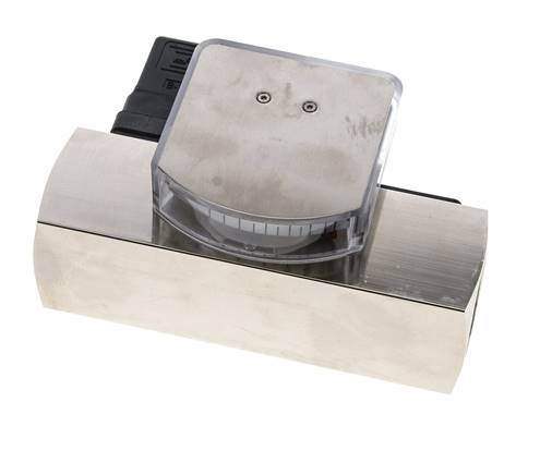 G1'' messing zweeflichaamflowmeter en -stromingsschakelaar olie 1-4 l/min