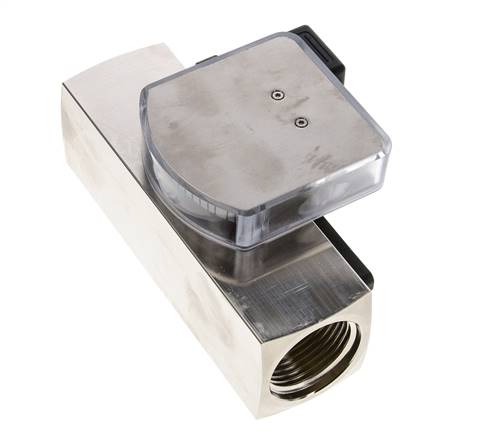 G1'' messing zweeflichaamflowmeter en -stromingsschakelaar olie 1-4 l/min