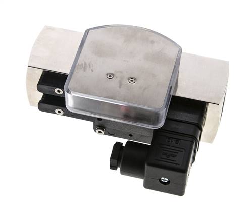 G1'' messing zweeflichaamflowmeter en -stromingsschakelaar olie 1-4 l/min