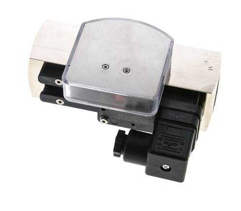 G1'' messing zweeflichaamflowmeter en -stromingsschakelaar olie 3-10 l/min