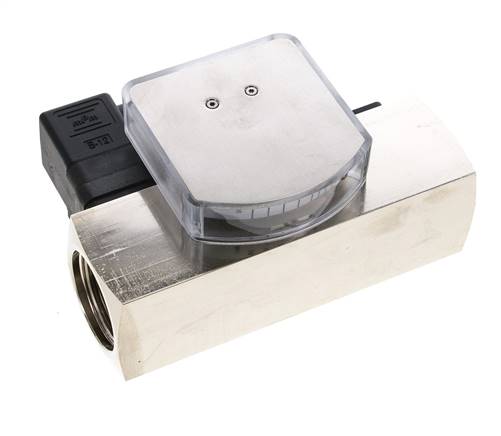 G1'' messing zweeflichaamflowmeter en -stromingsschakelaar olie 5-15 l/min