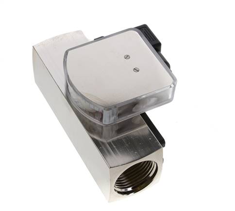 G1'' messing zweeflichaamflowmeter en -stromingsschakelaar olie 8-24 l/min