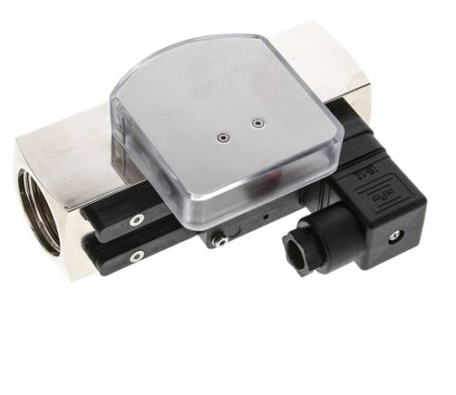 G1'' messing zweeflichaamflowmeter en -stromingsschakelaar olie 10-30 l/min